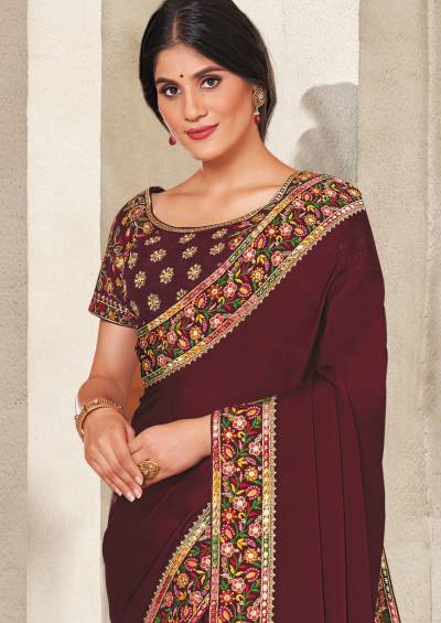 PRIYANSHI BY MAHOTSAV GEORGETTE SAREE MANUFACTURER IN INDIA